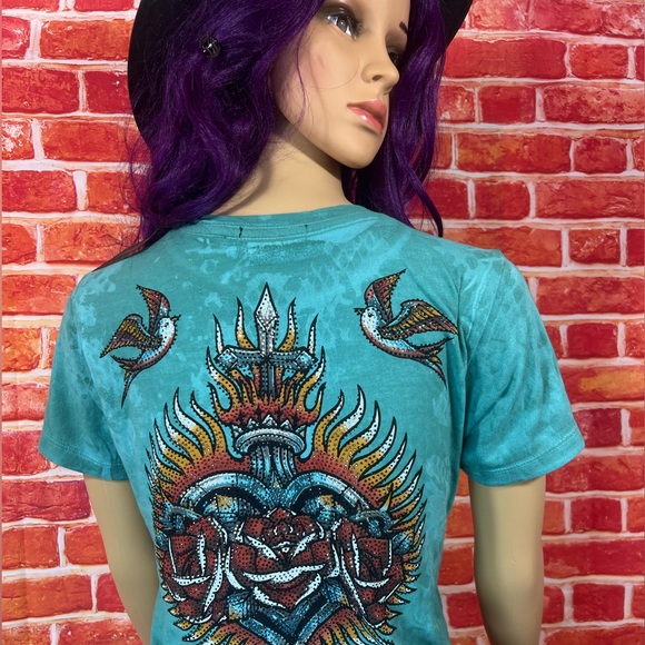 Affliction Women’s T-Shirt - Picture 3 of 14